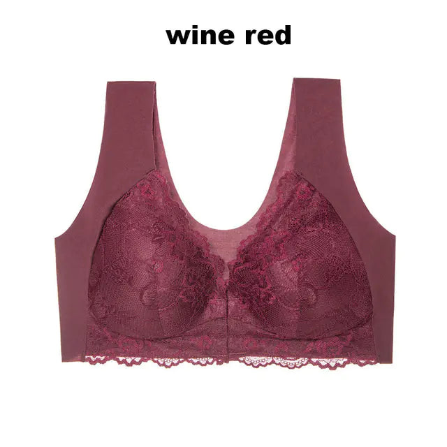 Plus Size Seamless Push-Up Bra for Women M-5XL
