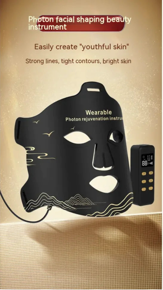 Infrared LED Phototherapy Mask for Skin Rejuvenation