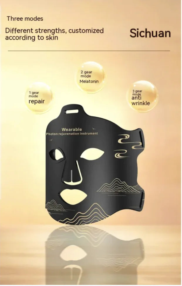 Infrared LED Phototherapy Mask for Skin Rejuvenation