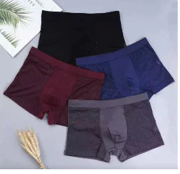 Bamboo Fiber Boxer Shorts for Men