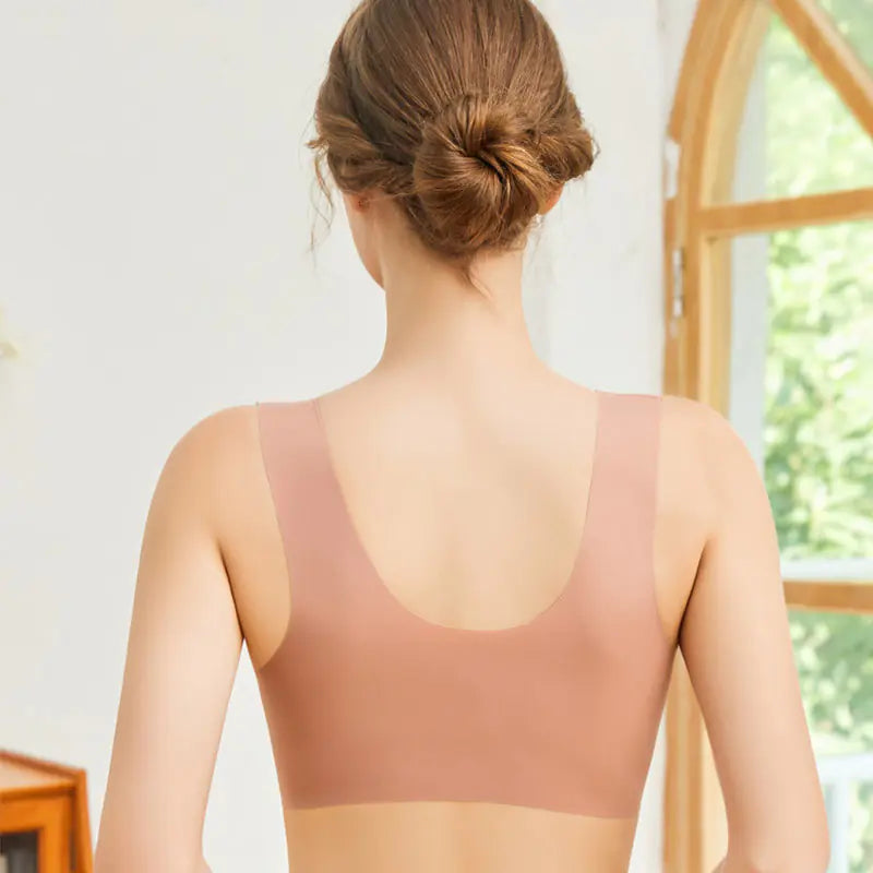 Plus Size Seamless Push-Up Bra for Women M-5XL