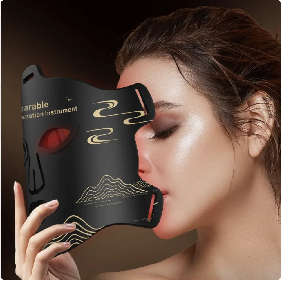 Infrared LED Phototherapy Mask for Skin Rejuvenation
