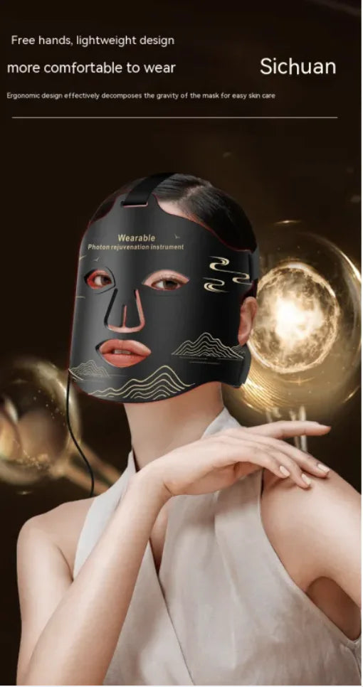 Infrared LED Phototherapy Mask for Skin Rejuvenation