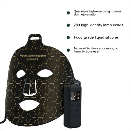 Infrared LED Phototherapy Mask for Skin Rejuvenation
